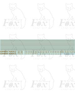 GWR RAZOR-EDGE RAILCAR - EXPRESS PARCELS