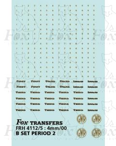 Collett Corridor & B Set Period 2