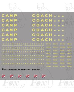 Camping Coach Graphics