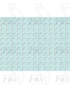 White/Black/White Coach Lining