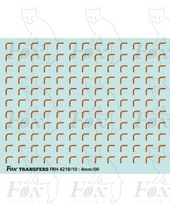 Old gold and black Coach Lining