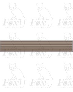 Old gold and black Coach Lining