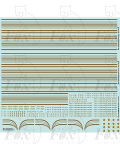 LMS Coronation Scot American Train Crimson Coach Livery