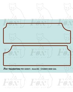 Stanier Tender Lining