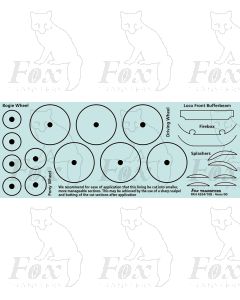 A3 Class Loco wheels lining only