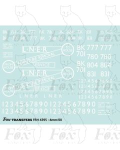 LNER Container Pack 1 - BK Series