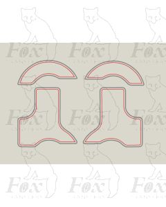 T9 Class Loco Cab and splasher detailing
