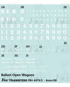 SER Ballast Open Wagon