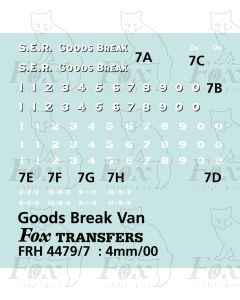SER Goods Break Van