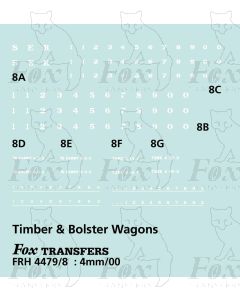 SER Timber & Bolster Wagon