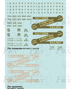 SR Container Pack - BK & K Series