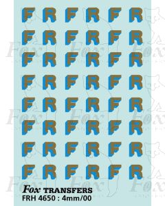 Furness Railway Initials