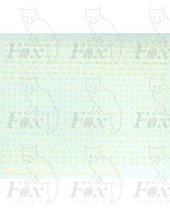 Freight Wagon Tonnage Markings