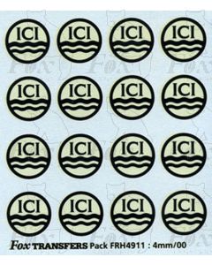  ICI Tanker Roundels for Class A Tankers