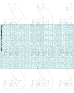 Train Reporting Alpha-Numerics