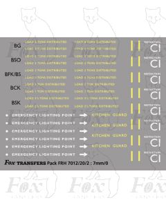 BR British Railways Coach Branding small detailing