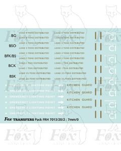 BR British Railways Coach Branding small detailing