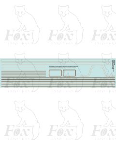 Class 7 Britannia 4-6-2 Tender Engine 70000-70054 Lining