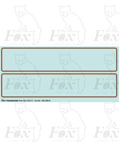 BR1/BR1A Tender Lining