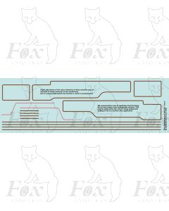 Standard Class 4 2-6-4 Tank Locomotive 80XXX Preserved Lining Set