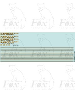 GWR RAZOR-EDGE RAILCAR (EXPRESS PARCELS)