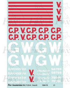 GWR Gunpowder Van (1904-19)