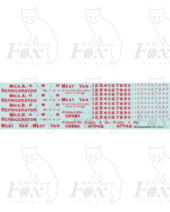 GWR Mica B Refrigerator/Meat Van