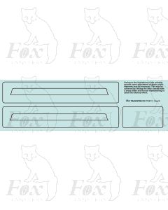 BR British Railways Collett Tender Lining