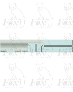 GWR - Lining set for ex-GWR Large Prairie 45XX Loco
