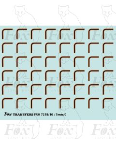 Old Gold/Black/Old Gold Coach Lining