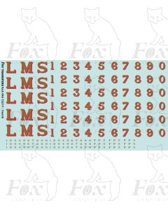 LMS Loco graphics 1927-late 1930s.