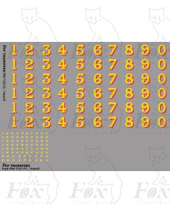 LMS Loco graphics seriffed 1927-late 1930s.