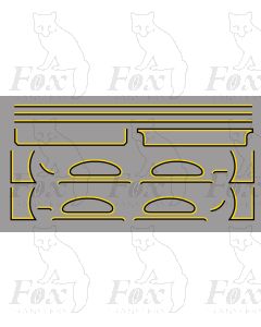 Stanier Princess Coronation Classes 8P 4-6-2 Tender Lining