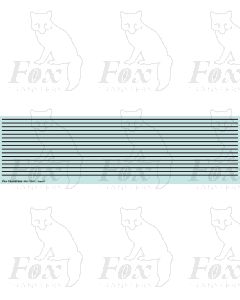 General white/black/white Loco Lining - boiler banding