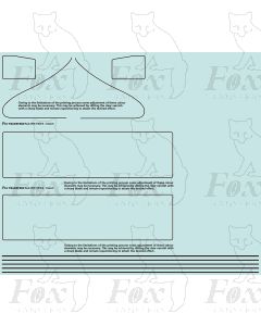 Gresley A4 , B17 & P2 Locomotive Lining Set