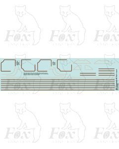 SR/BR Schools Class Loco Lining only