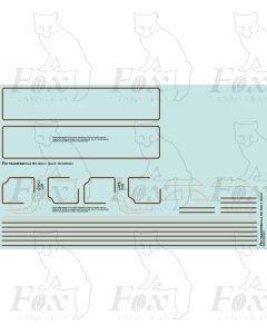 SR/BR Schools Class Loco Lining set