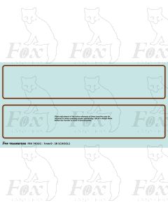 SR/BR Schools Class Tender Lining only