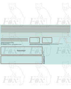Rebuilt WC/BB/MN Loco Lining Set