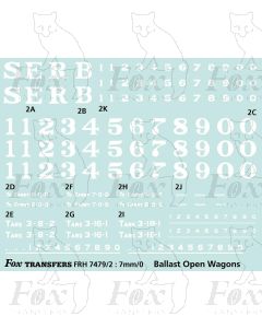 SER Ballast Open Wagon