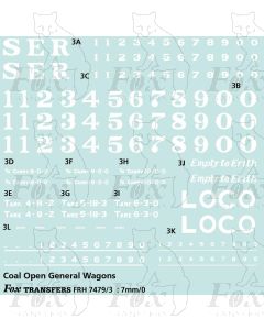 SER Coal Open General Goods Wagon