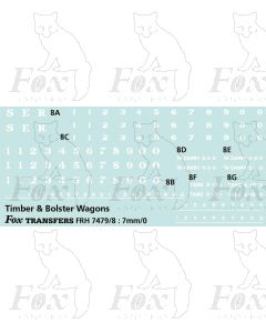 SER Timber & Bolster Wagon