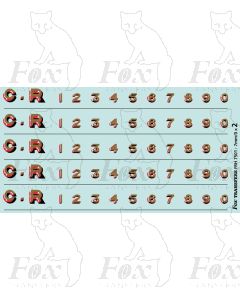 CR Caledonian Lettering & Numbering