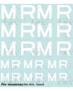 Midland Railway Wagon Lettering