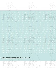 Freight Wagon Tare Markings