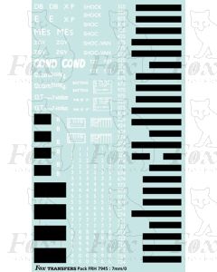 Shock Wagon and Van Markings