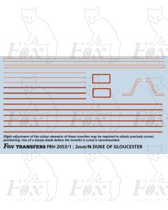 Duke of Gloucester Lining SET