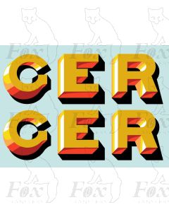 GER GREAT EASTERN RAILWAY Loco Graphics - 1885-1915