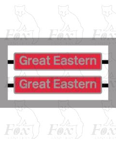 47581 Great Eastern with plaques