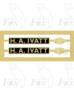 60123  H. A. IVATT